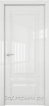 Межкомнатная дверь Profil Doors 2.102L ДГ (Белый глянец)