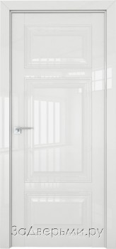 Межкомнатная дверь Profil Doors 2.104L ДГ (Белый глянец)