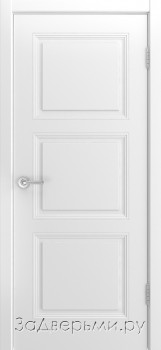 Межкомнатная дверь Шейл Дорс Belini 333 ДГ (Эмаль белая)