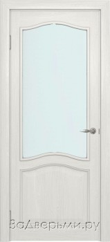 Межкомнатная дверь из массива сосны М7 ДО (Белый воск)