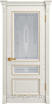 Межкомнатная дверь Люксор Фемида 2 ДО (Дуб RAL 9010)