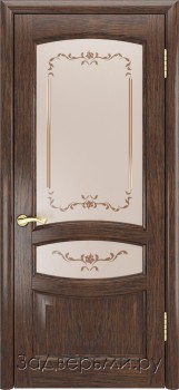 Межкомнатная дверь Люксор Деметра ДО (Дуб мореный)