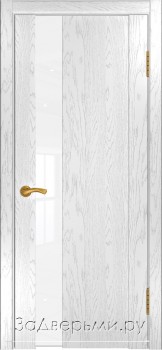 Межкомнатная дверь Люксор Орион 3 ДО (Дуб белая эмаль)