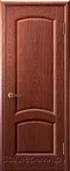Межкомнатная дверь Люксор Лаура ДГ (Красное дерево)