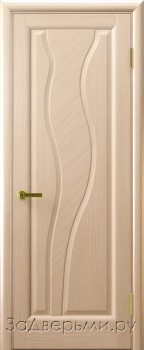 Межкомнатная дверь Люксор Торнадо ДГ (Дуб беленый)