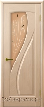 Межкомнатная дверь Люксор Мария ДО (Дуб беленый)