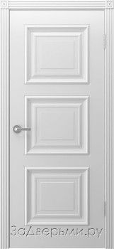 Межкомнатная дверь Шейл Дорс Тенор ДГ (Эмаль белая)
