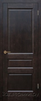 Межкомнатная дверь Юркас Венеция ДГ (Венге/массив ольхи)