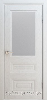 Межкомнатная дверь Шейл Дорс Вена Багет 1 ДО (Ясень белый)