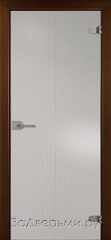 Стеклянная дверь La Porte 500.4 (Закаленное стекло белое)