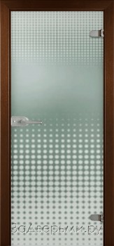 Стеклянная дверь La Porte 500.7 (Закаленное стекло белое)