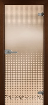 Стеклянная дверь La Porte 500.7 (Закаленное стекло бронза)