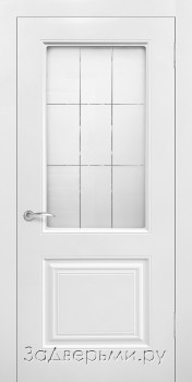 Межкомнатная дверь Роял 2 ДО (Эмаль белая)
