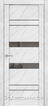 Межкомнатная дверь Uberture Uniline Loft 30037 ДОЗ (Монте белый/Soft Touch)