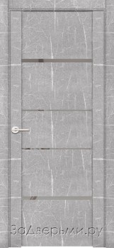 Межкомнатная дверь Uberture Uniline Loft 30039 ДОЗ (Торос серый/Soft Touch)