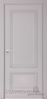 Межкомнатная дверь Ульяновская Неаполь 1 ДГ (Дуб серый/RAL 7047)