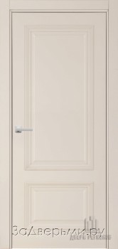 Межкомнатная дверь Ульяновская Неаполь 1 ДГ (Дуб слоновая кость/RAL 9001)