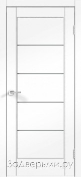 Межкомнатная дверь Velldoris Premier 1 ДО (Ясень белый/Soft Touch)