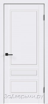Межкомнатная дверь Velldoris Scandi 3P ДГ (Эмаль белая RAL 9003)