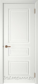 Межкомнатная дверь Текона Смальта 44 ДГ (Эмаль белая)