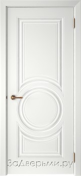 Межкомнатная дверь Текона Смальта 45 ДГ (Эмаль белая)