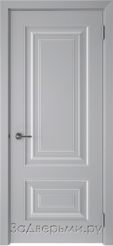 Межкомнатная дверь Текона Смальта 46 ДГ (Эмаль серая)