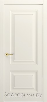 Межкомнатная дверь Мильяна Версаль-1Ф ДГ (Эмаль белая/RAL 9010)