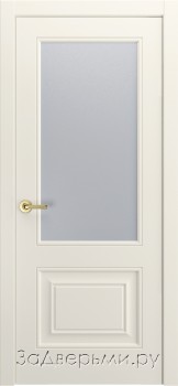 Межкомнатная дверь Мильяна Версаль-1Ф ДО (Эмаль белая/RAL 9010)