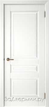 Межкомнатная дверь Люксор Скин-1 ДГ (Белая эмаль)