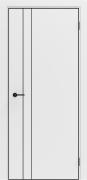 Межкомнатная дверь Юркас Dana DZ-58 4AB ДГ (Shellac White)