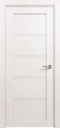 Межкомнатная дверь Status Optima 112 ДГ (Белый жемчуг)
