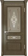 Межкомнатная дверь Люксор Гера 2 ДО (Дуб мистик)
