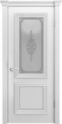 Межкомнатная дверь Торес ДО (Белая эмаль)