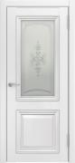 Межкомнатная дверь Люксор ЛУ-172 ДО (Белый эмалит)