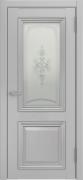 Межкомнатная дверь Люксор ЛУ-172 ДО (Серый эмалит)
