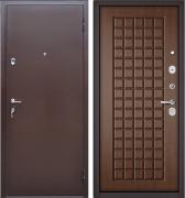 Входная металлическая дверь Бульдорс ECONOM (Букле шоколад/Карамель Е-112)