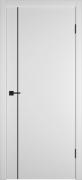 Межкомнатная дверь Владимирская Basic 1V ДГ (Emalex белый)