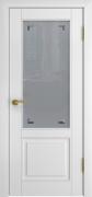 Межкомнатная дверь Люксор L-5 ДО (Белая эмаль)