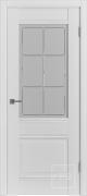 Межкомнатная дверь Владимирская Emalex C2 ДО (Белая)