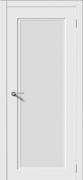 Межкомнатная дверь Квадро 6 ДО (Эмаль белая)