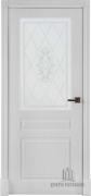 Межкомнатная дверь Ульяновская Турин ДО (Эмаль белая)