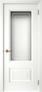Межкомнатная дверь Люксор Скин-6 ДО (Белая эмаль)