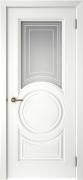 Межкомнатная дверь Люксор Скин-5 ДО (Белая эмаль)