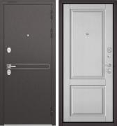 Входная металлическая дверь Бульдорс STANDART-90 (Черный шелк D-4/панель 16мм)