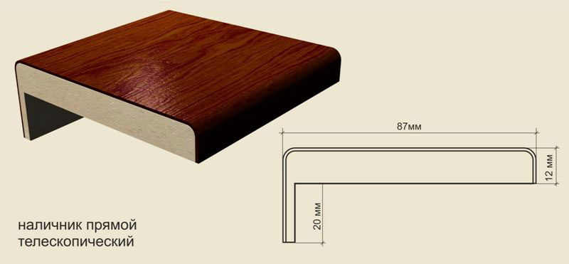Дверной наличник размеры